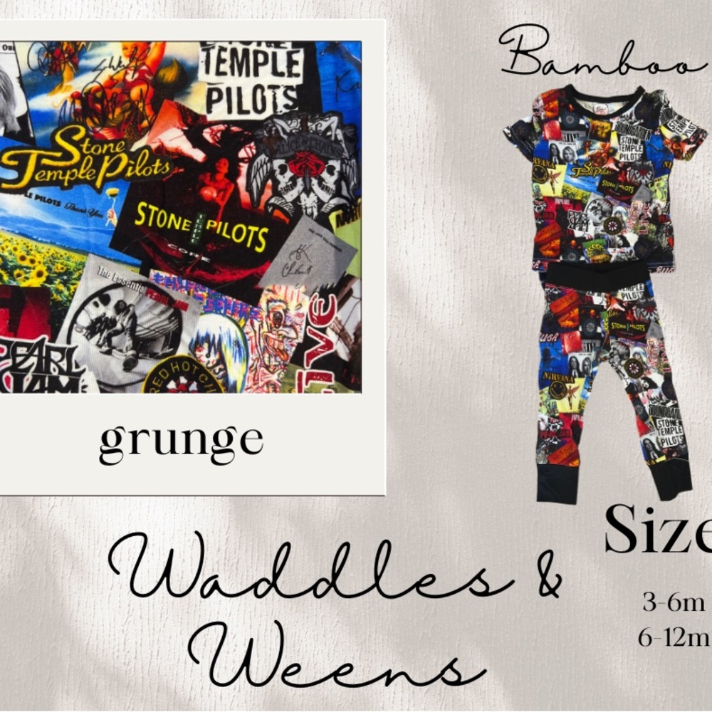 Grunge Graphic Baby Outfit